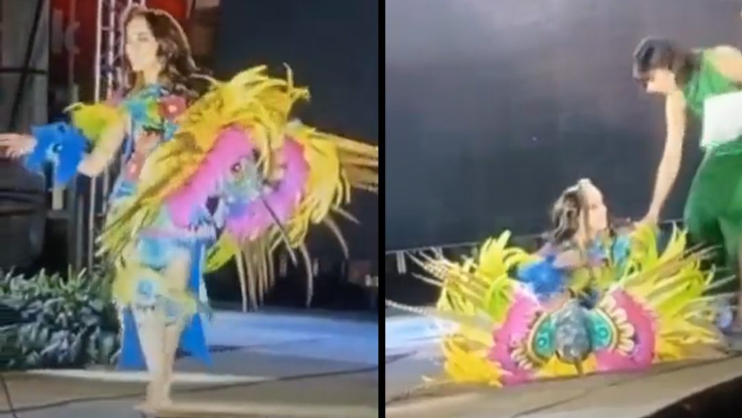 Modelo mexicana resulta electrocutada en pleno concurso de belleza: evento se realizó bajo la lluvia
