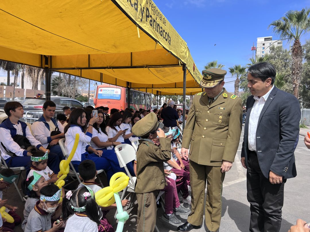 Con minuto de silencio se celebró el Día del Carabinero en el Gobierno Regional