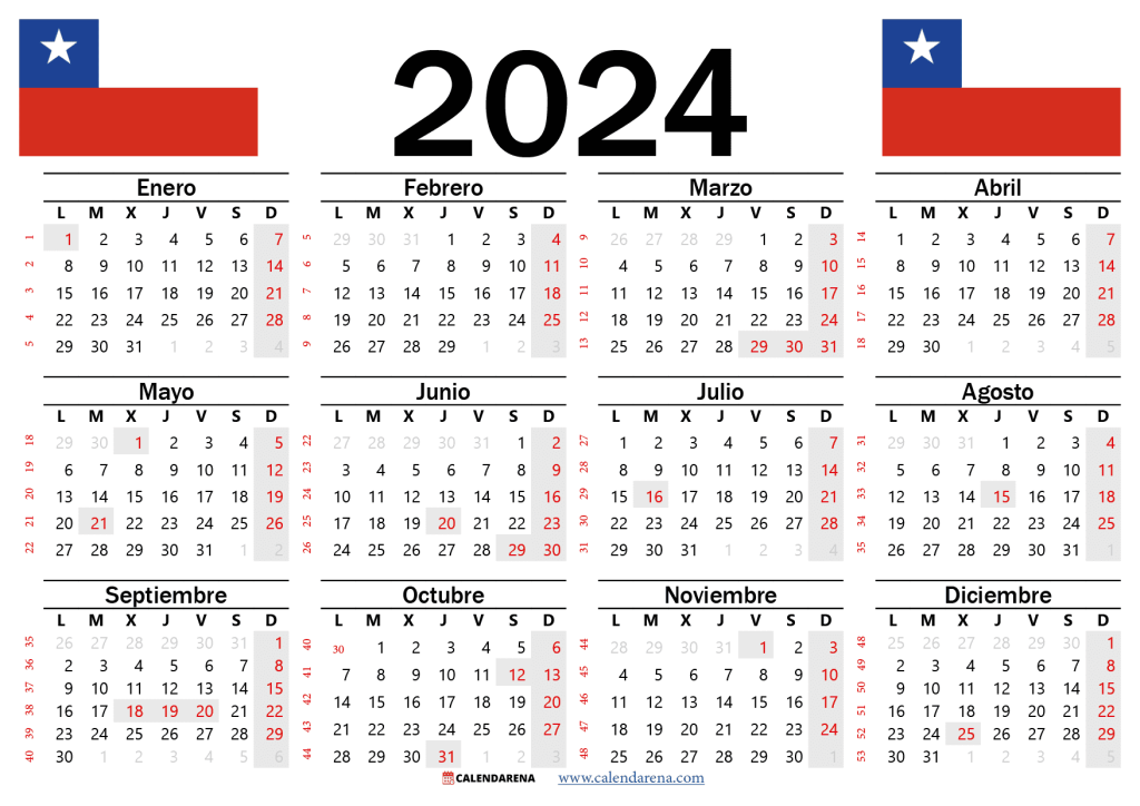 Feriados de 2024 en Chile todos los festivos y fines de semana largos